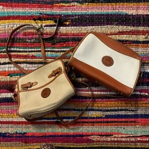 90’s vintage dooney & burke crossbody purses